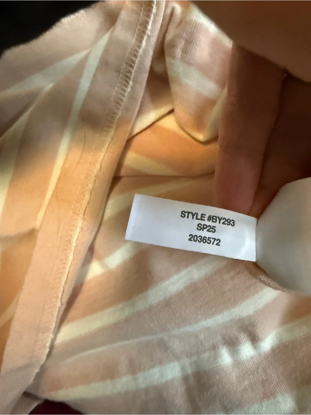 J.Crew Striped Boatneck long sleeve top. Pink/cream stripes. Large. Like new.